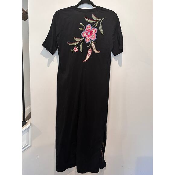 Johnny Was LIBBI TRAPUNTO T‑SHIRT DRESS XS - Picture 3 of 5